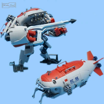 

Transformation G1 MFT 7062 Jiaolong Deep sea Manned Submersible Chinese Pride Action Figure Robot Kids Toys Collection Model