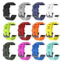 Pulseiras de relógio inteligente para garmin fenix 6 6s 6x 5x 5 5S 3 3hr forerunner 935 945 liberação rápida pulseira de silicone