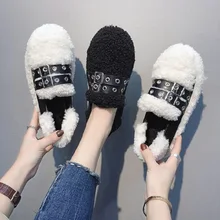 Меховая обувь красного цвета из сетчатого материала г. Новые корейские осенне-зимние ботинки с ворсом, женская обувь для езды на велосипеде