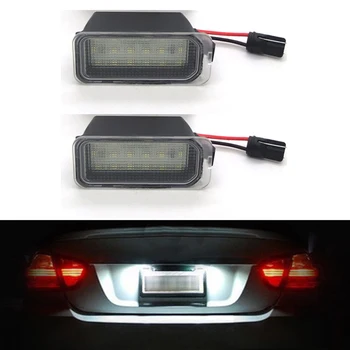 

Car License plate Light White 18 SMD For Ford Fiesta Focus Kuga Mondeo Galaxy S-MAX