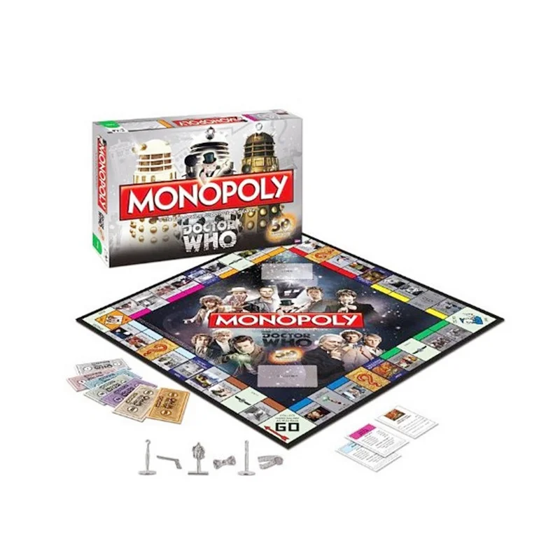  Hasbro Board Game Play Table Card Gaming MONOPOLY DOCTOR WHO ZELDA WARCRAFT Collections Gifts