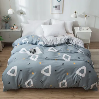 

Soft Comfortable Cotton Printing Comforter Cover AB Version Dual-sided Quilt Cover for Adult Children Home Textiles Duvet Cover