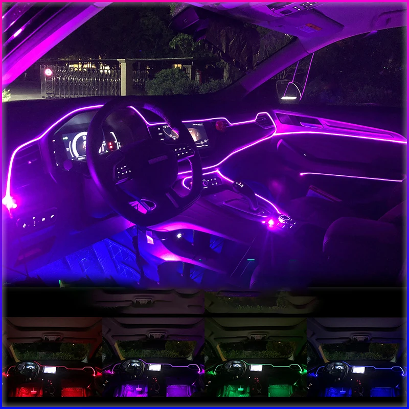 

Suitable for BMW E88 2011-2013 120i led rgb app optical fiber auto ambient atmosphere light car Interior Decorative lights