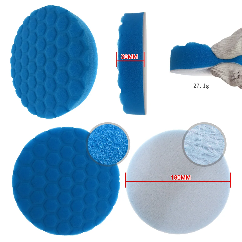 7寸抛光海绵2蓝