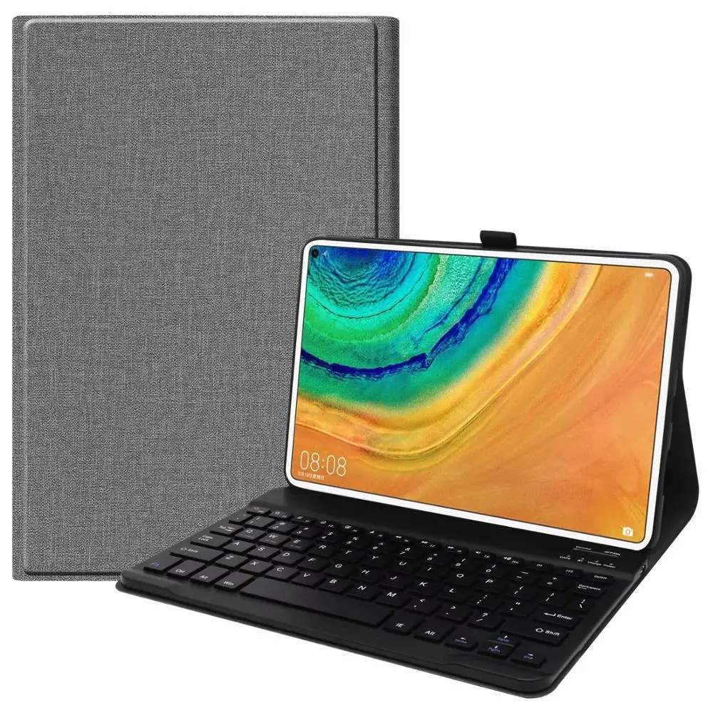 Bluetooth-клавиатура с подсветкой для планшета Huawei MatePad Pro 10 8 дюйма Φ 2019 чехол из