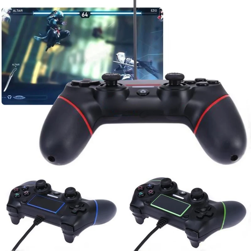 BBrand проводной геймпад для Playstation Dualshock 4 джойстик геймпады несколько вибрации 1,8 м кабель для PS4 консоли