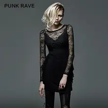 Панк рейв Готический модные пикантные черные Visual Kei Для женщин