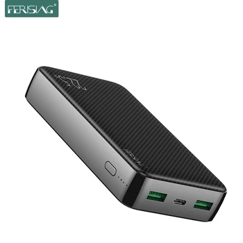 

FERISING 20000mah Power Bank 22.5W Fast Charging PD QC 4.0 3.0 Type C Powerbank External Battery Charge Phone Portable Charger
