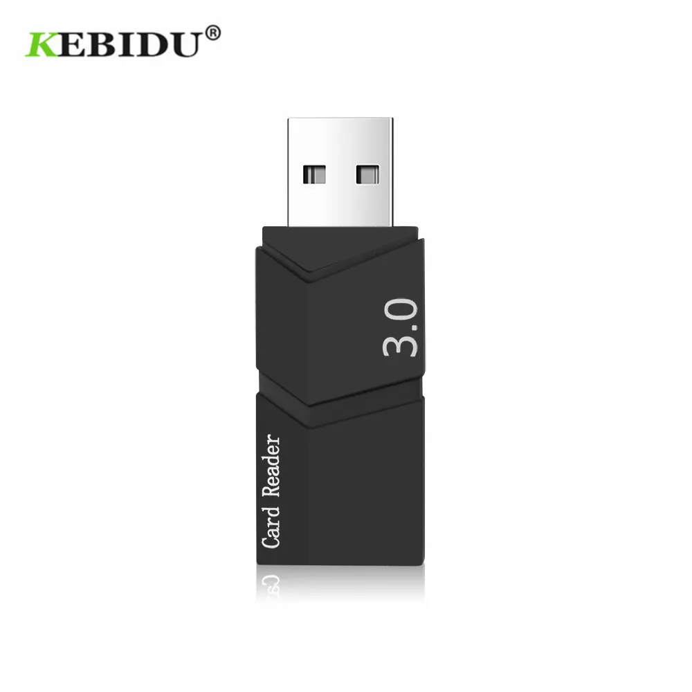 KEBIDU USB 3,0 кард-ридер адаптер для MicroSD Smart Micro SD/TF кард-ридер высокоскоростной кард-ридер для телефона ПК компьютера