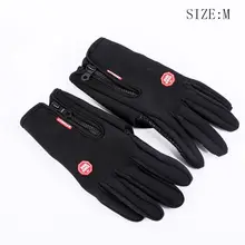 Зимние унисекс водонепроницаемые Утепленные перчатки Windstopper уличные теплые тепловые спортивные Y98F