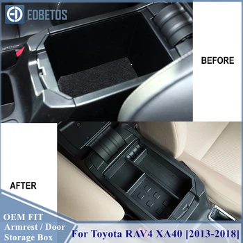

Armrest Box For Toyota RAV4 XA40 2013 - 2018 Central Armrest Storage Box Container Holder Tray Car Organizer RAV 4IV CA40