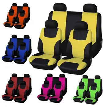 

Car Seat Covers Interior Accessories Airbag Compatible AUTOYOUTH Seat Cover For Lada Volkswagen Red Blue Pink Seat Protector