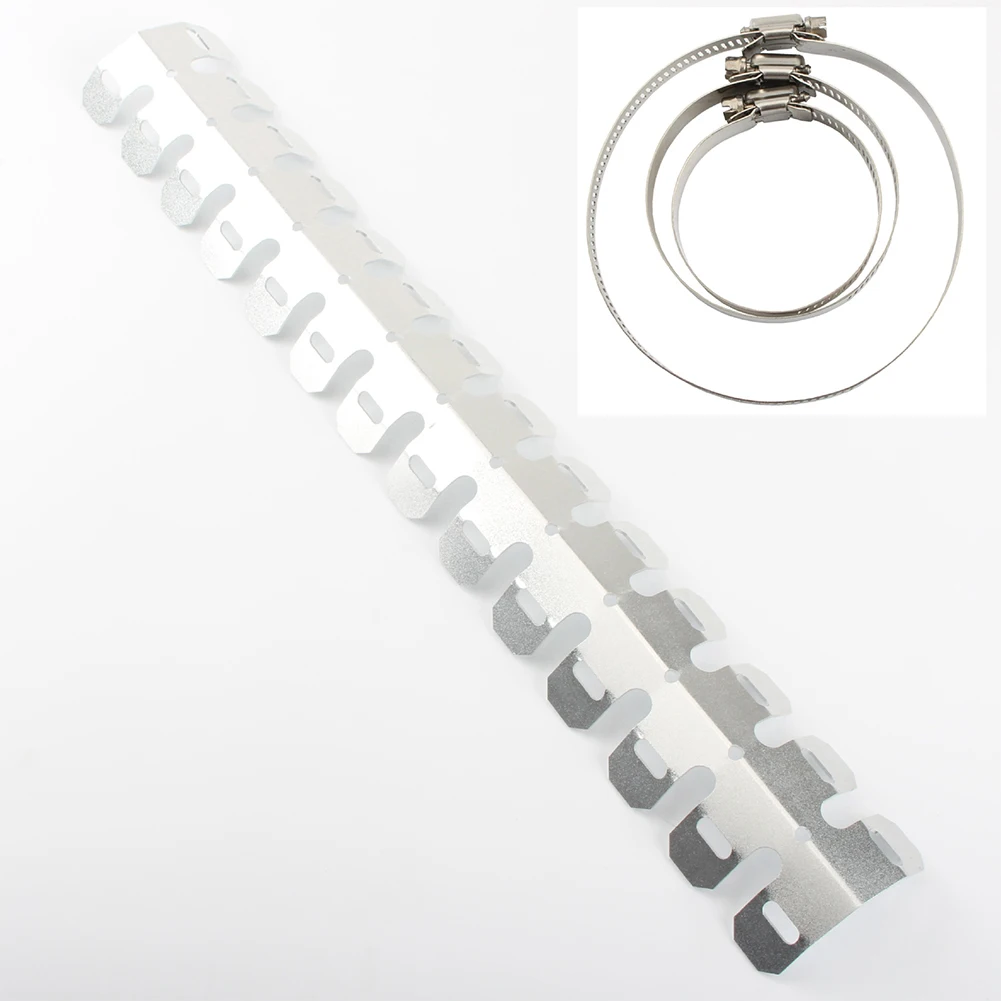 

Cooling Fin Anti-scald Decorative Motorcycle Heat Shield Cover Aluminum Alloy Off-road Vehicle Universal For Exhaust Pipe