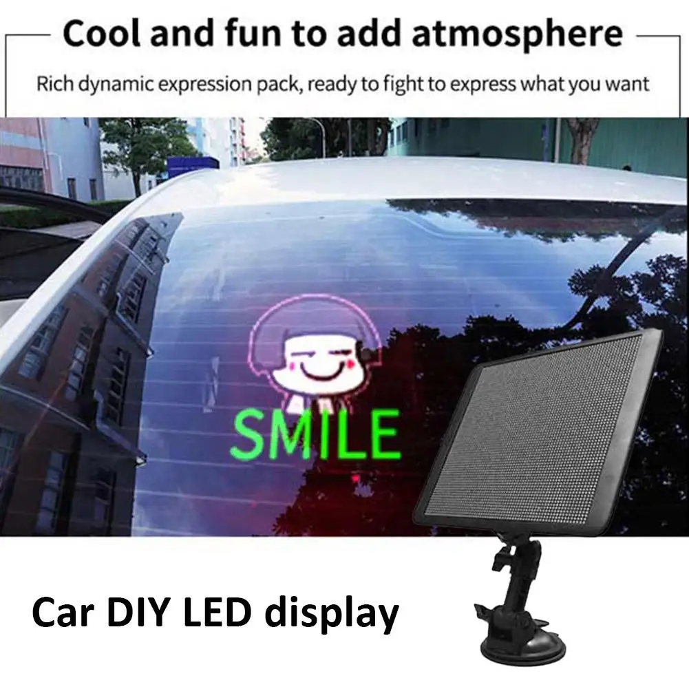 자동차 LED 스크롤 디스플레이 메시지 보드 야외 풀 컬러 LED 디스플레이 지원 컴퓨터 USB Programmablefor Led 표지판 화면