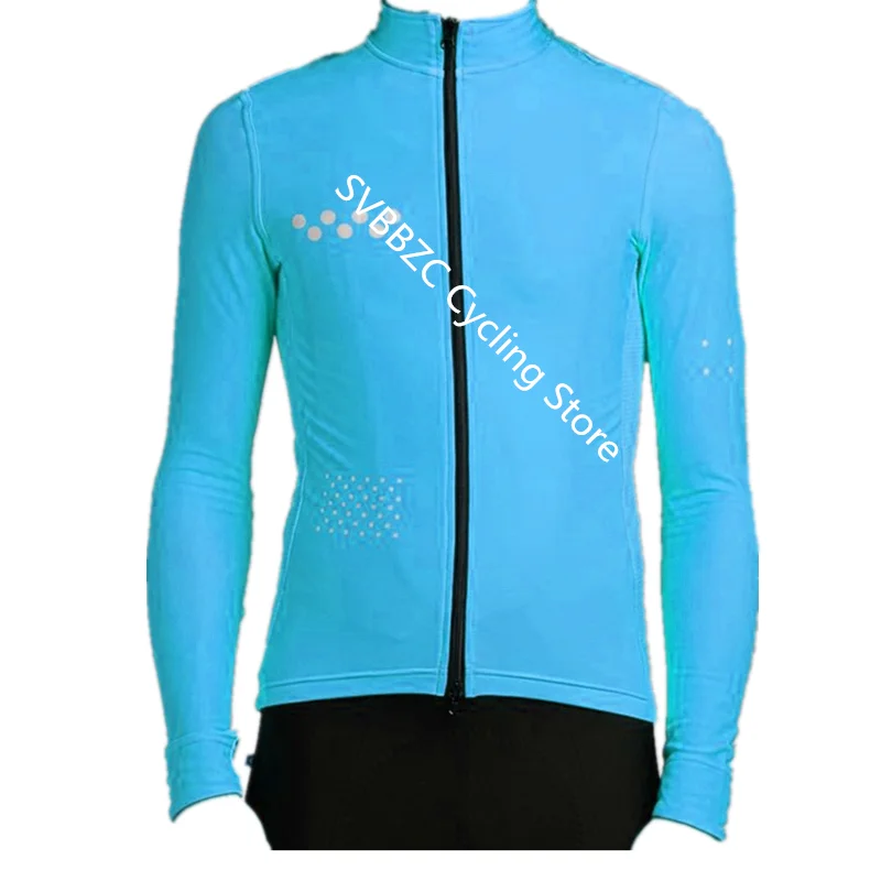 Зимняя одежда для велоспорта Мужская Джерси для велоспорта Теплая Флисовая велосипедная куртка с длинным рукавом Куртка для велоспорта Maillot Ropa Ciclismo invierno - Цвет: 7- Pic color