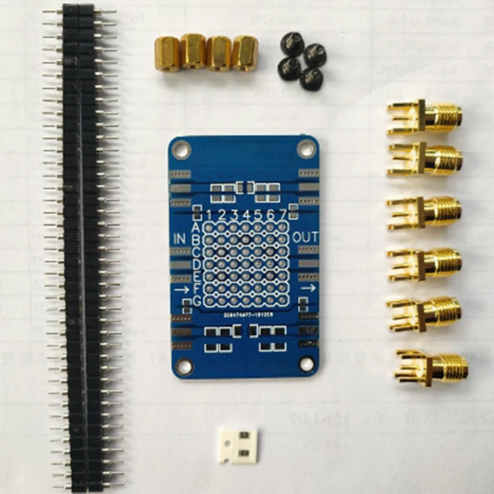 Набор Testboard основная плата сетевой анализатор демонстрация 6 мм медный болт NanoVNA