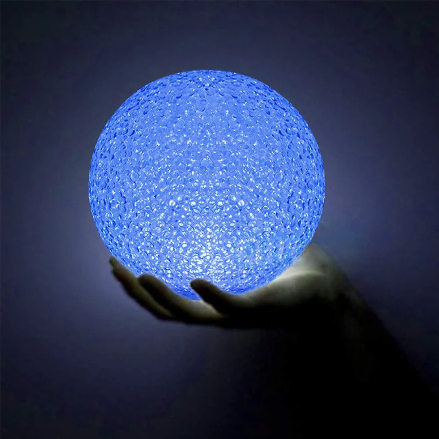 8/10/12/14CM Magic Crystal Ball Color Changing LED Night Light Toy Ball Halloween Party  Festival Table Lamp Room Decoration star night light Night Lights