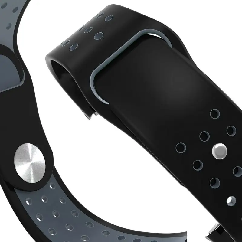 Двухцветный мягкий силиконовый ремешок для часов samsung Galaxy Fit R370