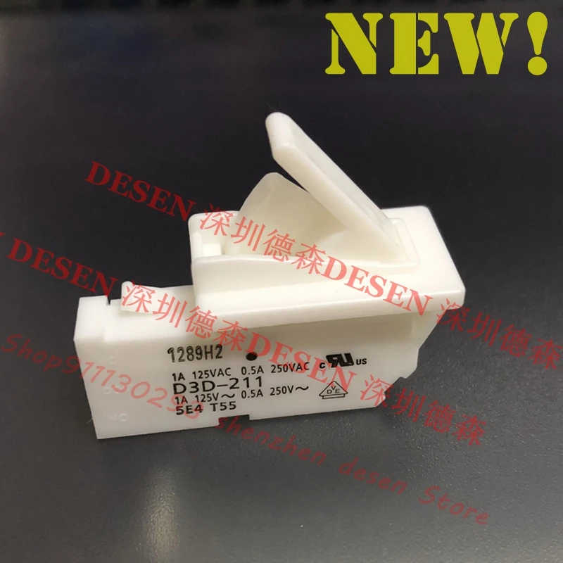 D3D-211 MINIATURE DOOR SWITCH DETECTION SWITCHES SPDT LEVER Use For Refrigerators Door or refrigerators light switches 1No 1Nc door lock switch