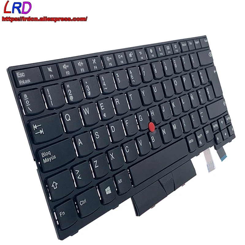 Teclado Espanhol es sp para Lenovo Thinkpad T470 A475 T480 A485. Notebook Novo Teclado de substituição - Imagem 3