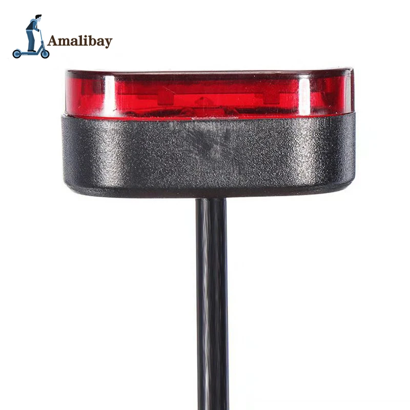 Electric Scooter Brake Rear Tail Light For Xiaomi M365 1S Pro Electric Scooter Taillight Safety Warning Stoplight Waterproof scooter accessories scooter light