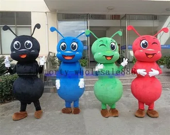 

NEW Top Sale Halloween Ants Mascot Costume Suits Outfits Cosplay Party Game Adults Dress US Hallowen Cosplay Unsiex Gift