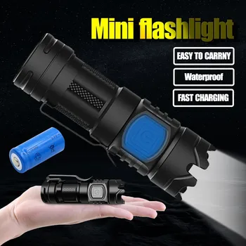 

Portable LED Aluminum Alloy Flashlight Multifunctional Lighting Flashlight For Outdoor Camping Cycling Zoomable Torch Flashlight