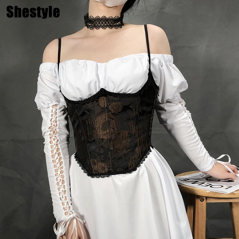 Shestyle 2022 весенние корсеты для женщин винтажные королевские принцессы сердечко в