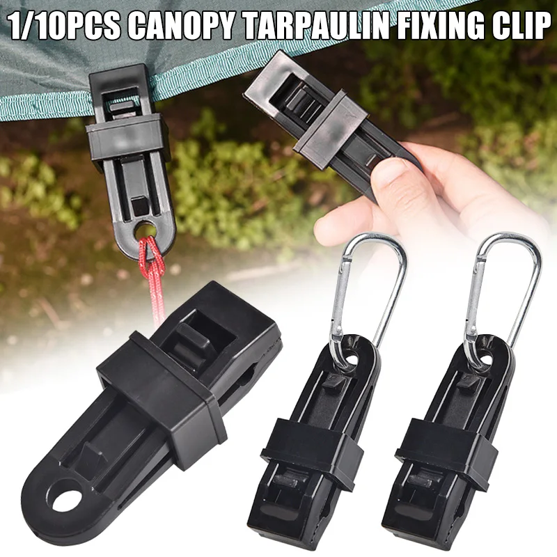 Clips de lona para sujetar toldo, Clips instantáneos para sujetar toldo