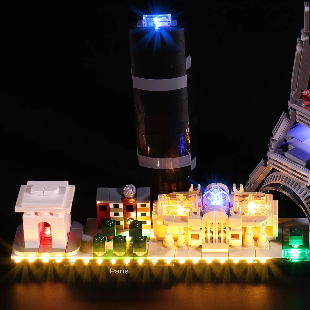 Vonado LED Lighting Kit for 21044 Paris Architecture Skyline Collection Light Kit, Not Included the Building Block 5