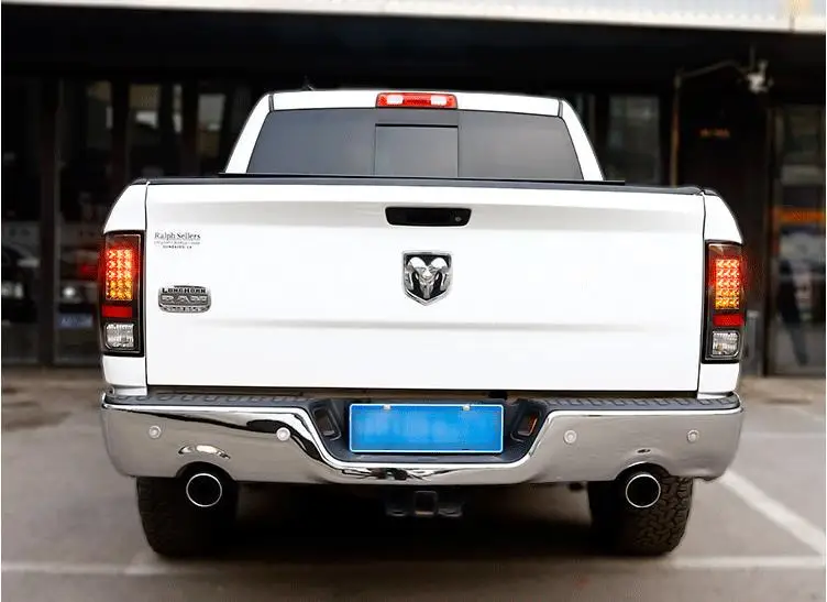 AKD автомобильный Стайлинг для Dodge Ram задние фонари 2009- Ram1500 Ram2500 светодиодный задний фонарь светодиодный дневные ходовые огни тормоз Обратный Авто аксессуары