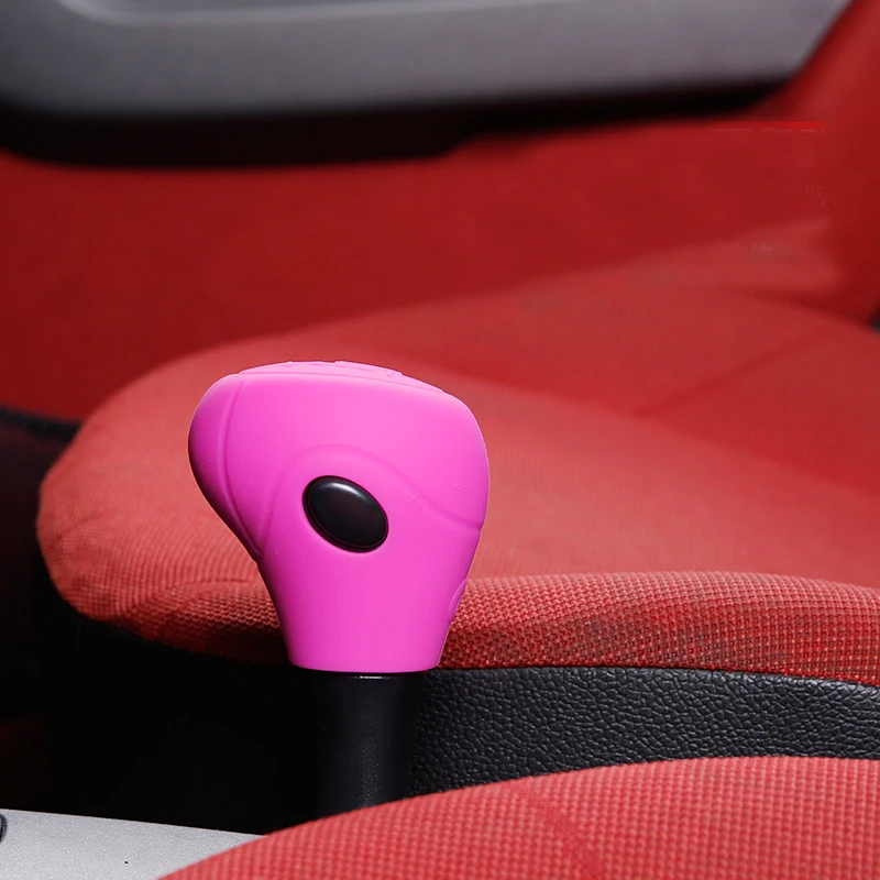 Car Gear Shift Collars Handbrake Cover Non-slip Silicone Case For Smart 451 fortwo Car Interior Styling Decoration Accessories