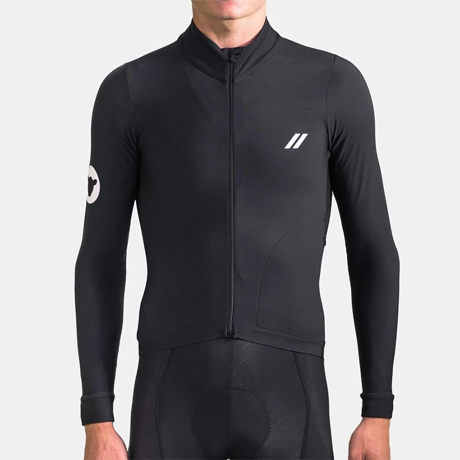 

Winter Thermal Fleece Top quality mens Cycling Jersey Long Sleeve tight fit Bicycle Jerseys Road Bike Cycling Clothing tops