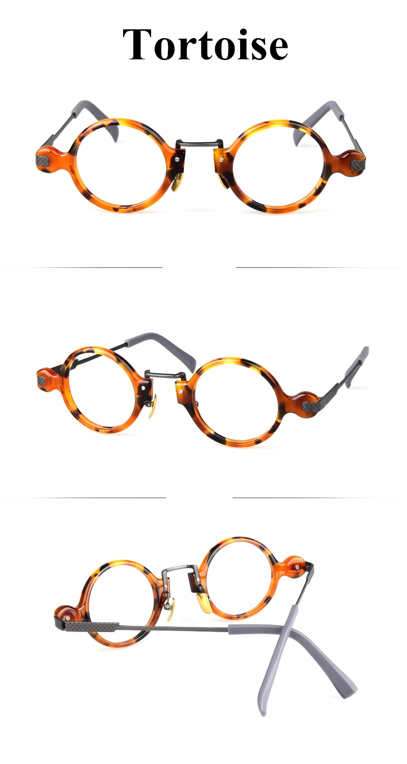 Высокое качество, оправа, винтажные круглые очки, оправа для мужчин, близорукость, очки для чтения, очки для женщин, Oculos De Grau feminino