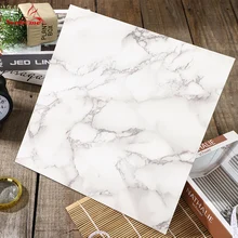 Marble Pattern Floor Sticker PVC Self-adhesive Imitation Ceramic Tile Patch Modern Household Renovation Waterproof Wall Stickers