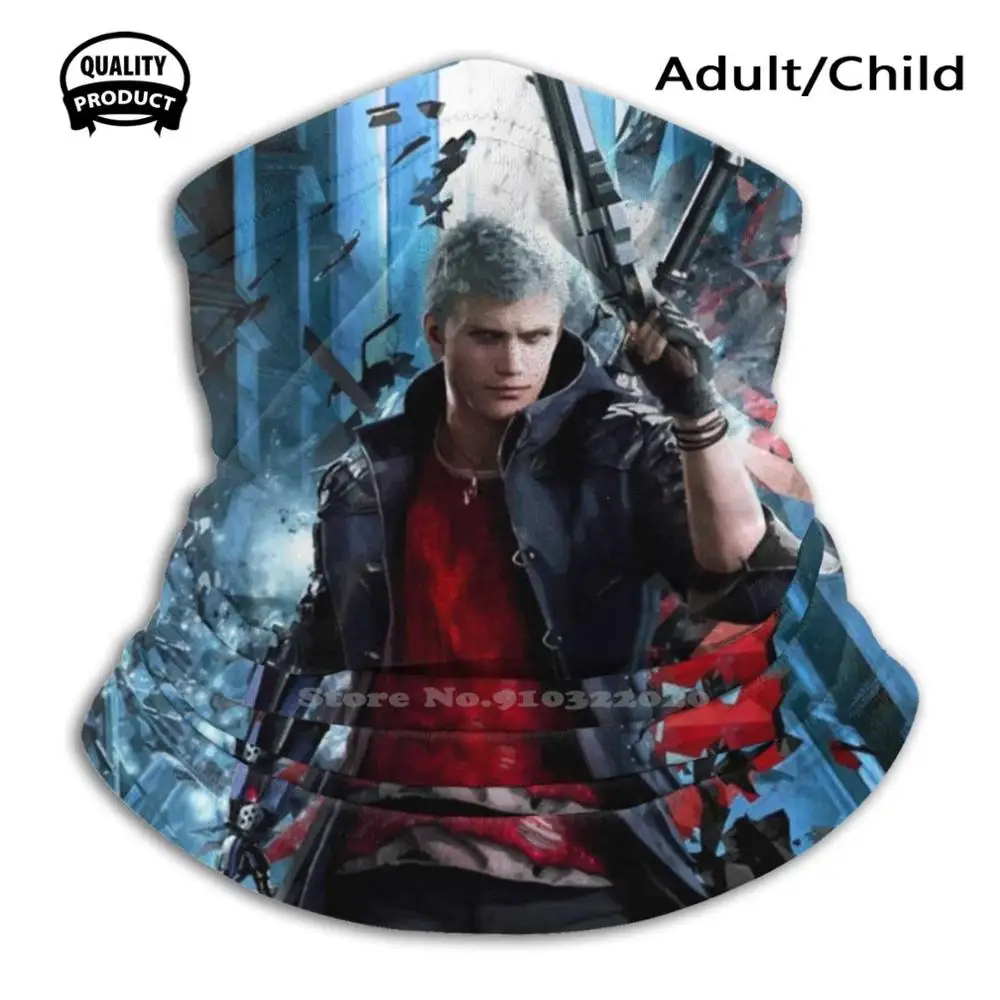 5 черная наружная охотничья семейная маска vergildante Nero Dmc5 Devilmaycry Devilmaycry5 Syanart Devil Gaming