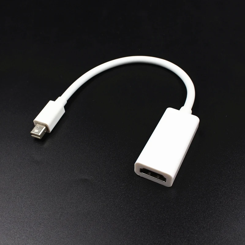 Мини дисплей порт к HDMI кабель адаптер мини дисплей порт DP конвертер Thunderbolt Высокое качество для Apple Macbook Pro Air
