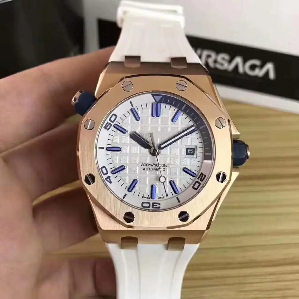 

Stylish luxury 42mm Explorer II 216570 stainless steel date automatic mechanical fashion noctilucent waterproof men's watch