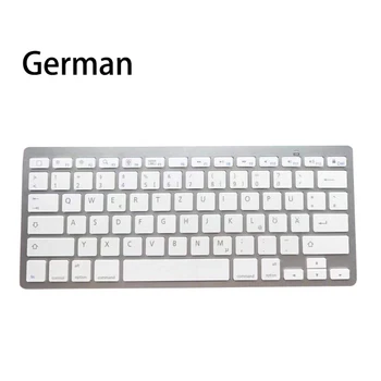 

Russian/Spanish/Korean/English Bluetooth Wireless Keyboard for Tablet/Laptop/Smartphone Portable Travel Home Keypad