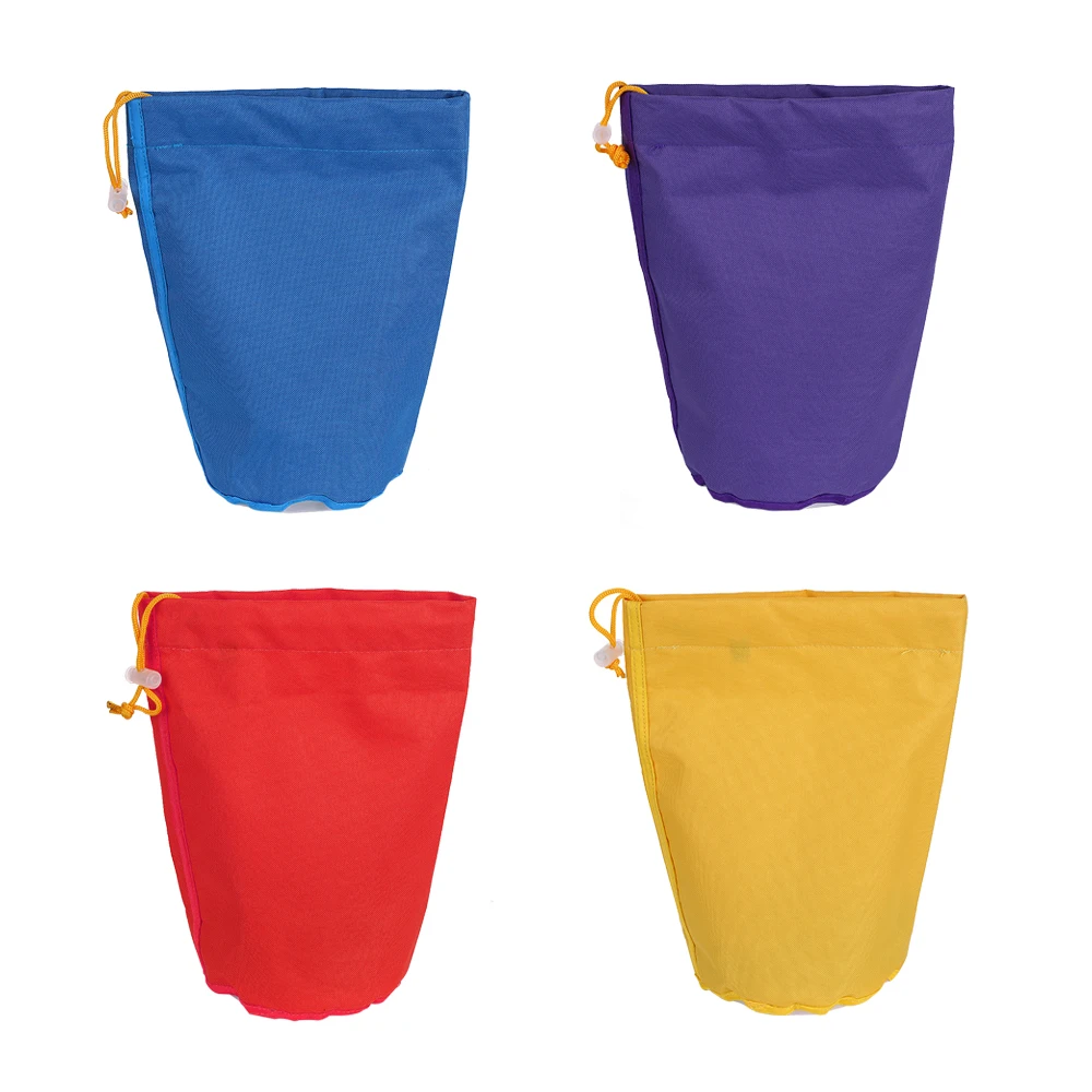 4pcs/set Herbal Ice Essence Extractor Kit Gallon Mesh Bubble Drawstring Bags with Pressing Screen hash ice filter bags ice filter extraction bags