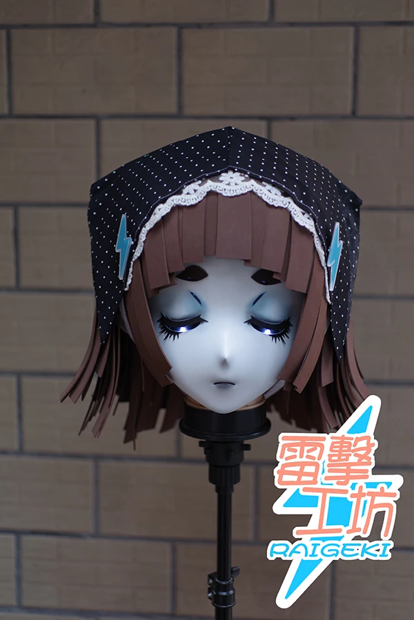 RAIGEKI MAKS 71) Смола 3/4 Лолита Трансвестит кукла BJD Cos кроссдресс голова кигуруми аниме Mikan Tsumiki Карнавальная маска