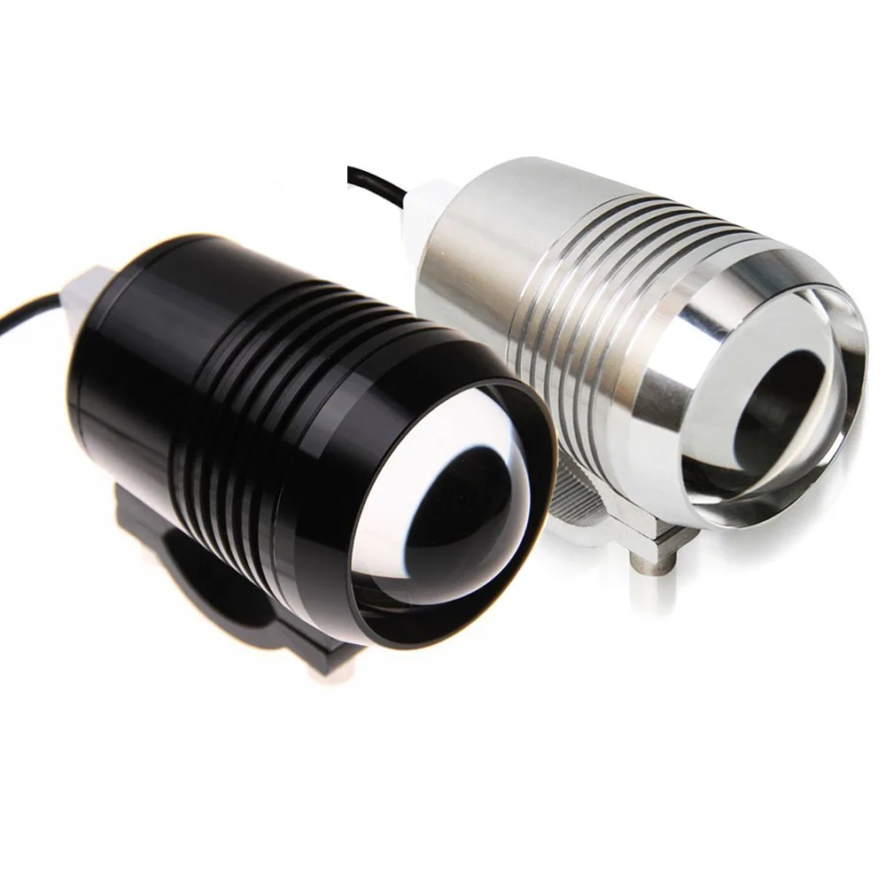 

Pair 30W Motorcycle U2 LED Driving Headlight Fog Lamp Spot Light For BMW laster light