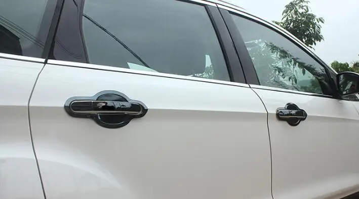 Применяется только для 13-19 Ford Kuga Escape дверная ручка дверная чаша с блестками переоборудованная дверная ручка из нержавеющей стали наклейка на запястье