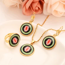 Ручная работа, Хрустальная сумка, ожерелья, серьги золотистого цвета, ювелирные изделия, набор, Свадебные вечерние подарки для девушек