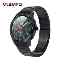 LEMFO ЭКГ Смарт часы для мужчин полный круглый сенсорный экран Bluetooth Вызов IP68 Водонепроницаемый для huawei телефон часы GT 2 Smartwatch