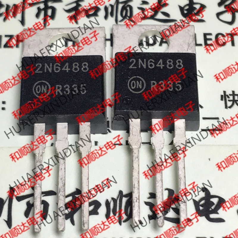 5 шт., новые оригинальные кнопки 2N6488-220 80V 15A