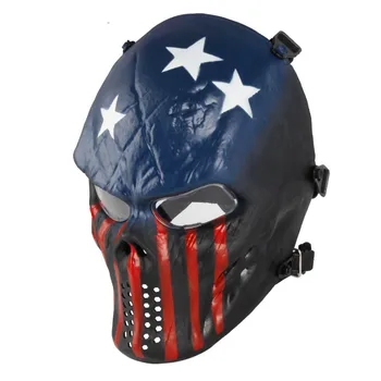 

M06 Skeleton Mask Red Sea Operation Field Rooster equipment transparent Mirror Mask military fans CS