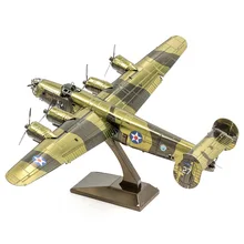 Puzzle métallique 3D B 24, bombardier liberateur, modèle à assembler, cadeau, jouets pour enfants
