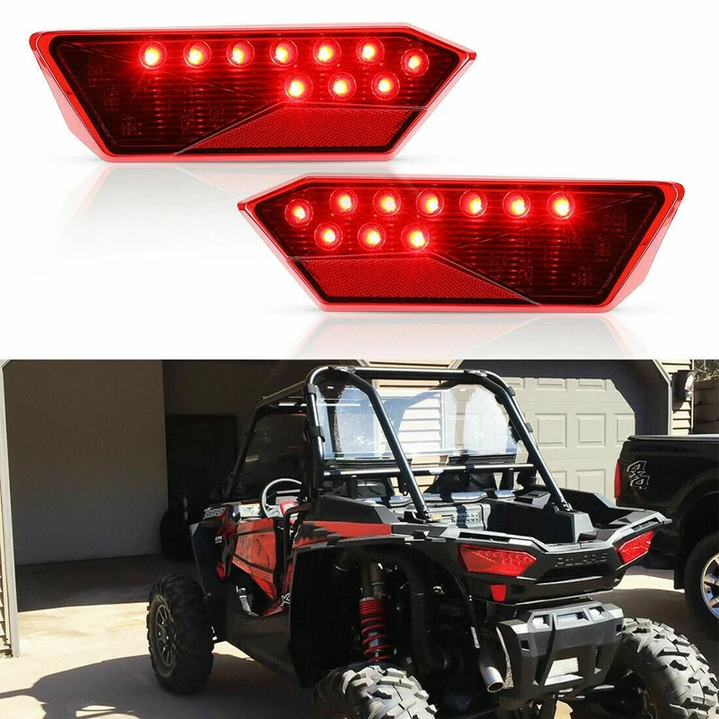 

Passenger Driver Side Tail Light Signal Light Brake Lamp For Polaris RZR Turbo 1000 XP 900 S 2014-2019