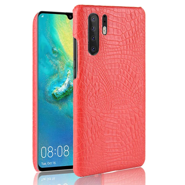 Для huawei P30 Pro Чехол huawei P30Pro винтажный жесткий чехол из крокодиловой кожи pu для huawei P30 Pro защитный чехол для телефона